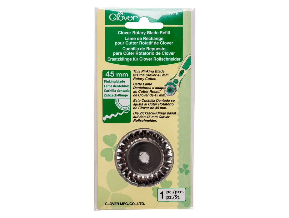 Clover 45mm Rotary Pinking Blade