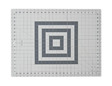 Fiskar 24x18 rotary cutting mat with grid. thumbnail image.