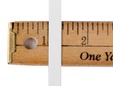 Width of quarter inch steel boning for corsetry. thumbnail image.