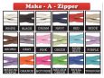 Make a zipper - various colors available. thumbnail image.