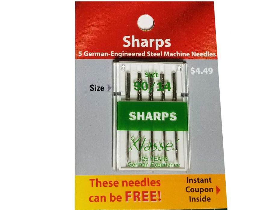 MJTrends: Sewing needles: sharp size 80/12
