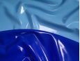 different colors of blue plastic coated shiny material thumbnail image.
