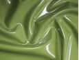 Army green stretch vinyl shiny fabric thumbnail image.