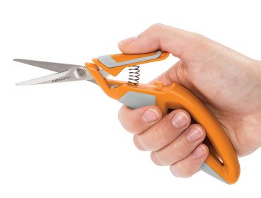 fiskars spring action razor edge thumb trigger scissors