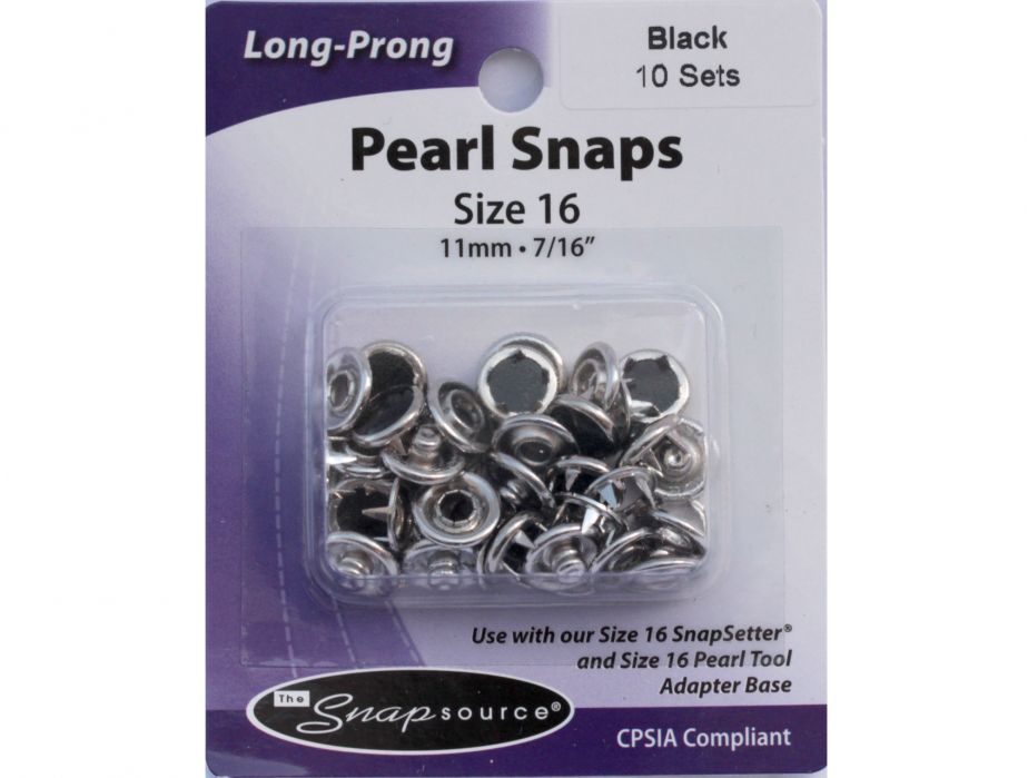 Wholesale Supplies • Size 16 Pearl Snaps • Clothing Snap Buttons