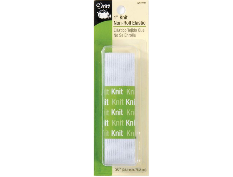 MJTrends: Elastic: knit 1 inch wide non-roll