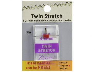 twin stretch sewing needle