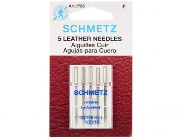 schmetz leather sewing needles size 100 16