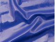 Shined up royal blue latex rubber material. thumbnail image.