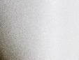 Closeup of metallic flake in white metallic latex sheeting thumbnail image.